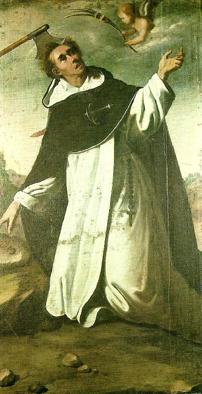 Francisco de Zurbaran st. peter the martyr oil painting picture